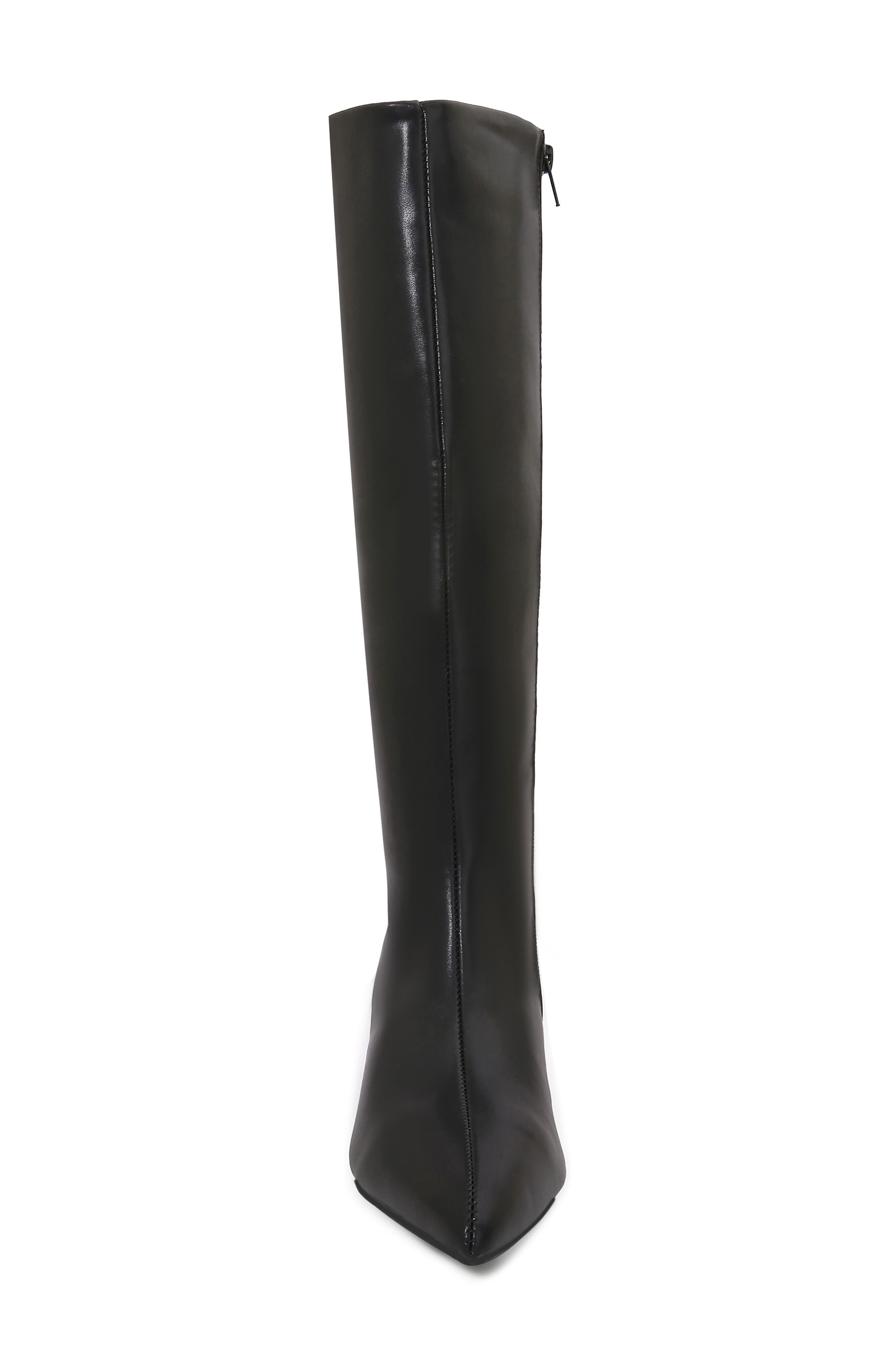 BERNESS Samara Kitten Heel Knee High Boot, Alternate, color, Black