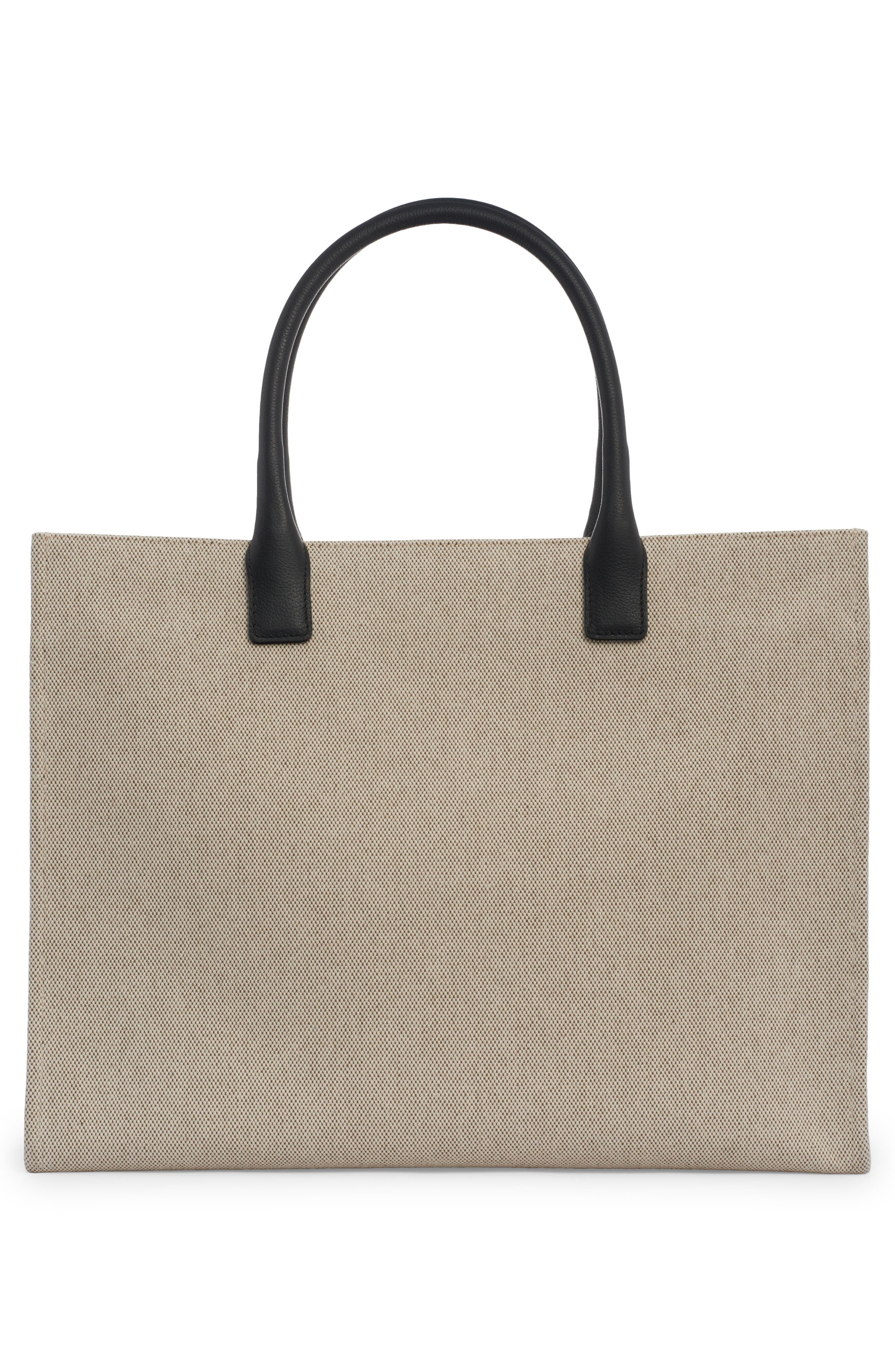 La Medusa Canvas Tote, Alternate, color, ROPE BLACK-VERSACE GOLD