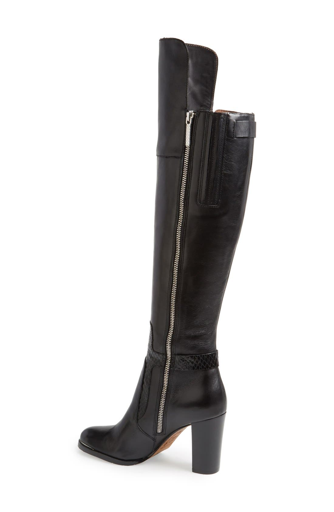 Donald Pliner Donald J Pliner 'Quinto' Over the Knee Boot, Alternate, color, 