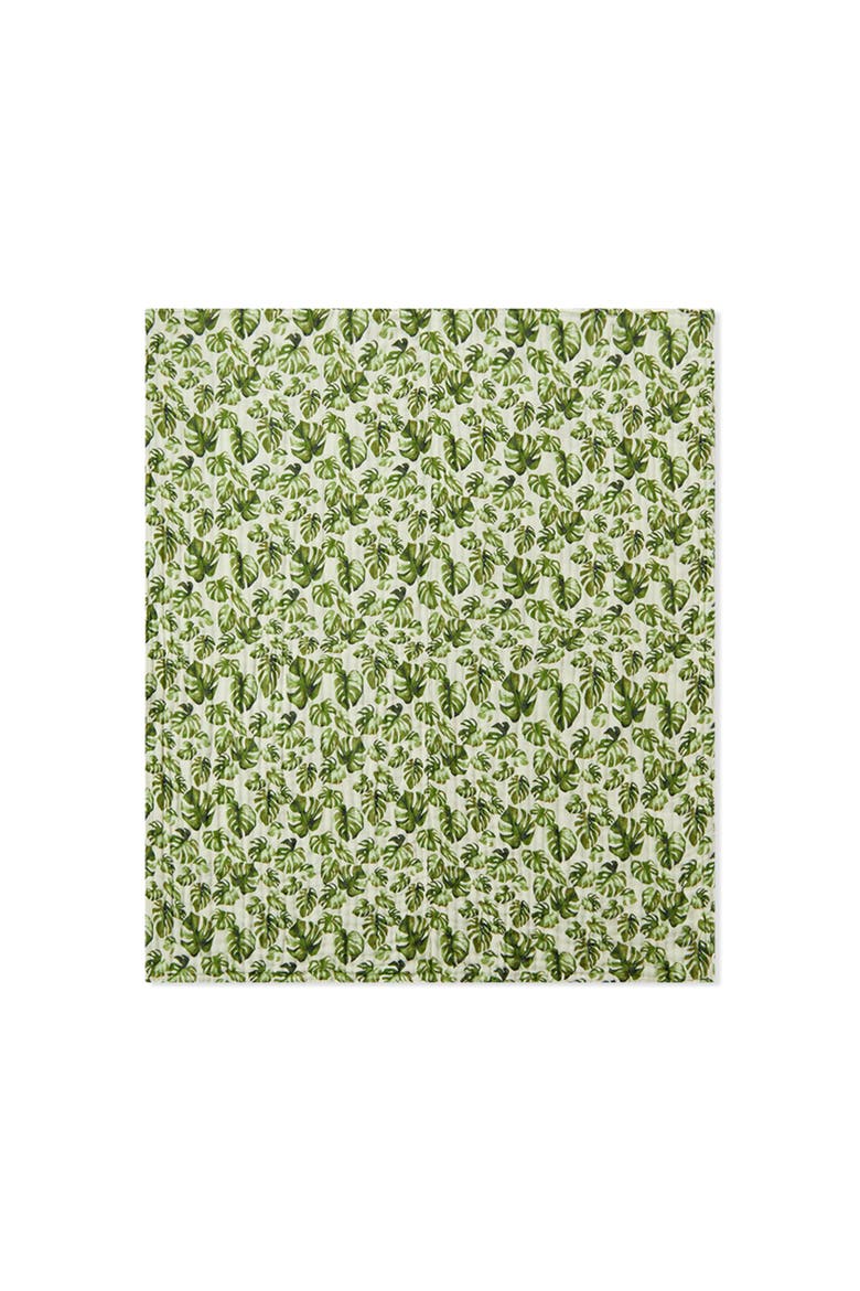 Beach Towel, Alternate, color, Island Leaf