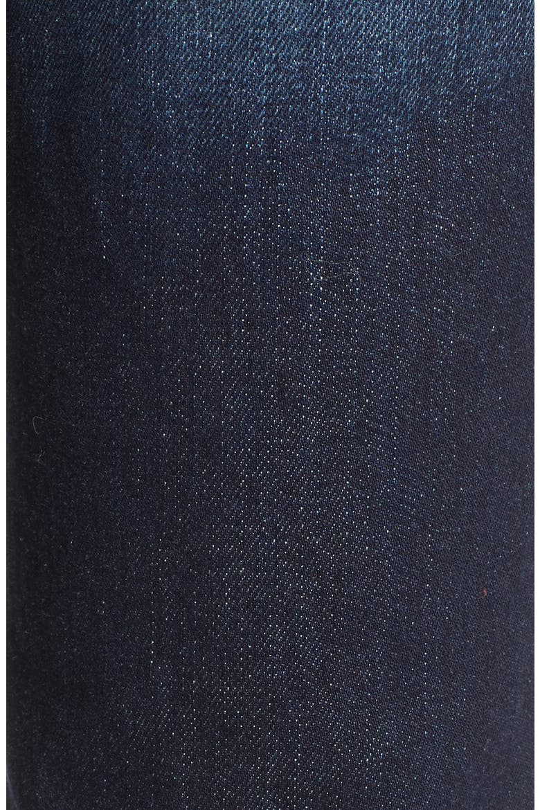 Distressed Skinny Jeans, Alternate, color, DARK WASH