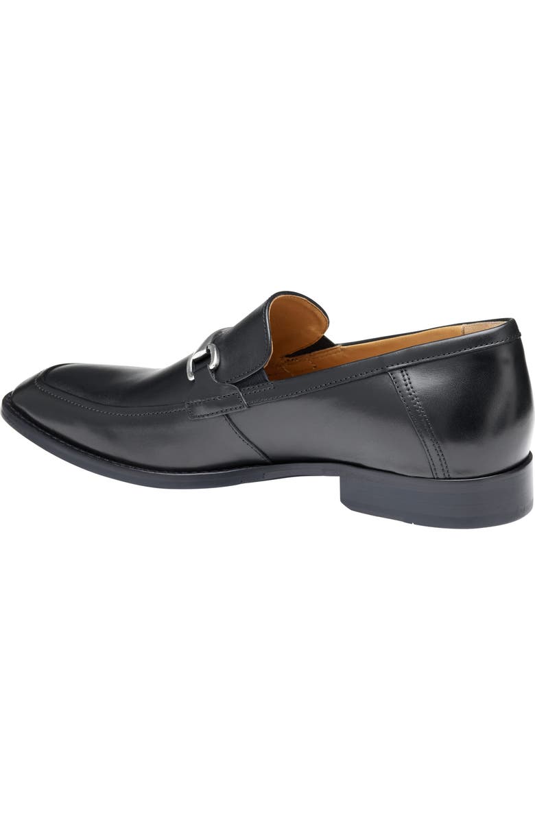 Johnston & Murphy Richland Bit Loafer, Alternate, color, Black Full Grain