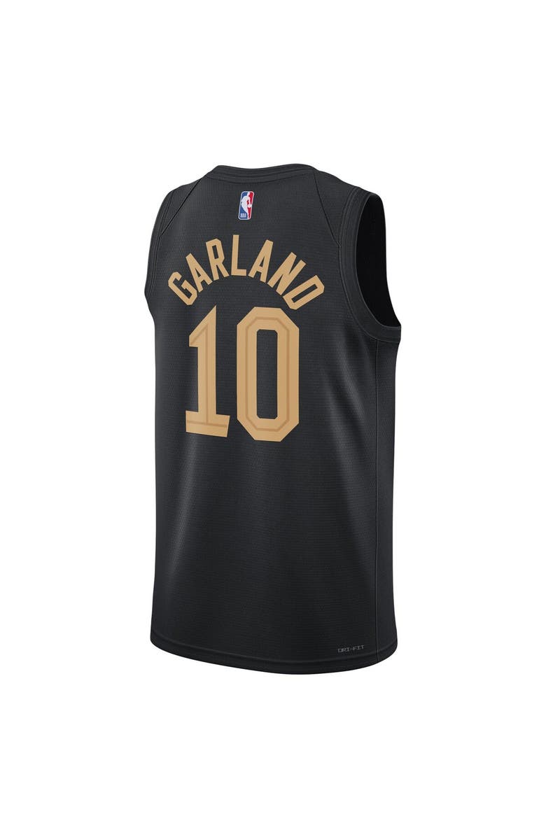 Jordan Brand Unisex Jordan Brand Darius Garland Black Cleveland Cavaliers Swingman Jersey - Statement Edition, Alternate, color, 
