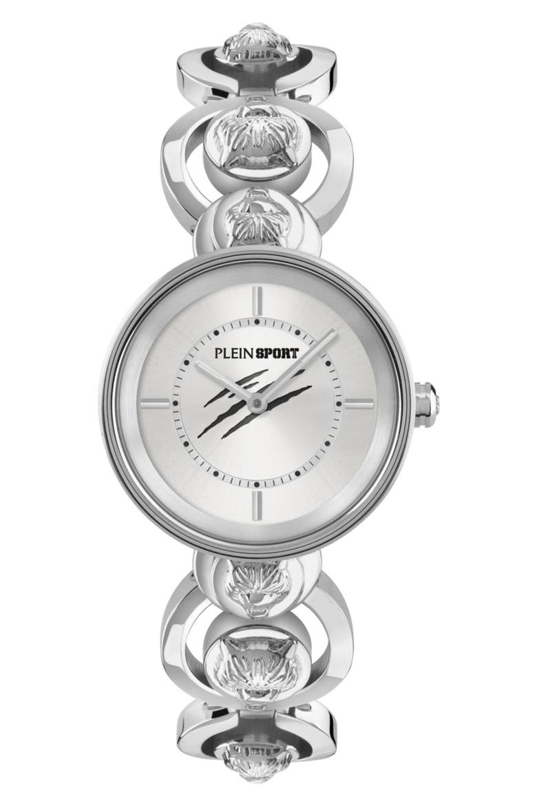 Supernova Charm Bracelet Watch, 34mm, Main, color, STAINLESS STEEL