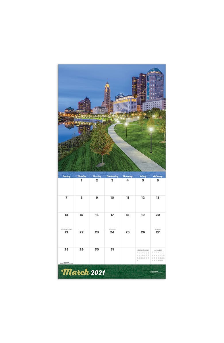 TF PUBLISHING 2021 Road Trip: Ohio Wall Calendar, Alternate, color, 