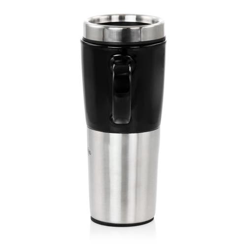 Mr Coffee Mr. Coffee 16oz Stainless Steel And Stoneware Travel Mug In Black