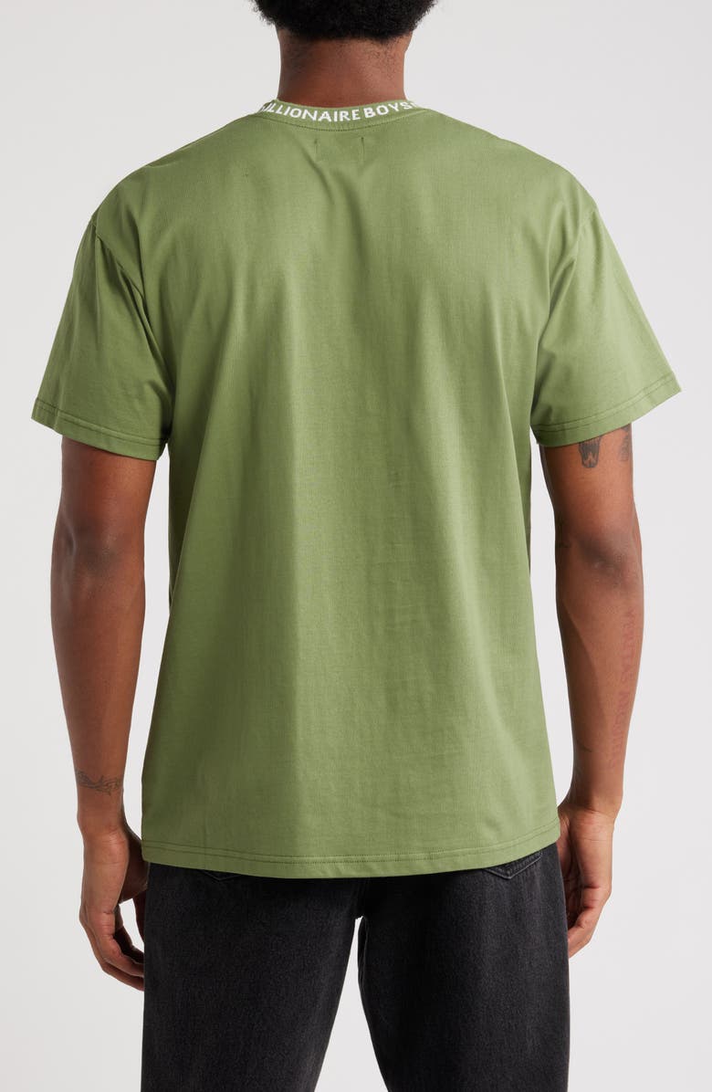 Billionaire Boys Club Wrapped Graphic T-Shirt, Alternate, color, Vineyard Green
