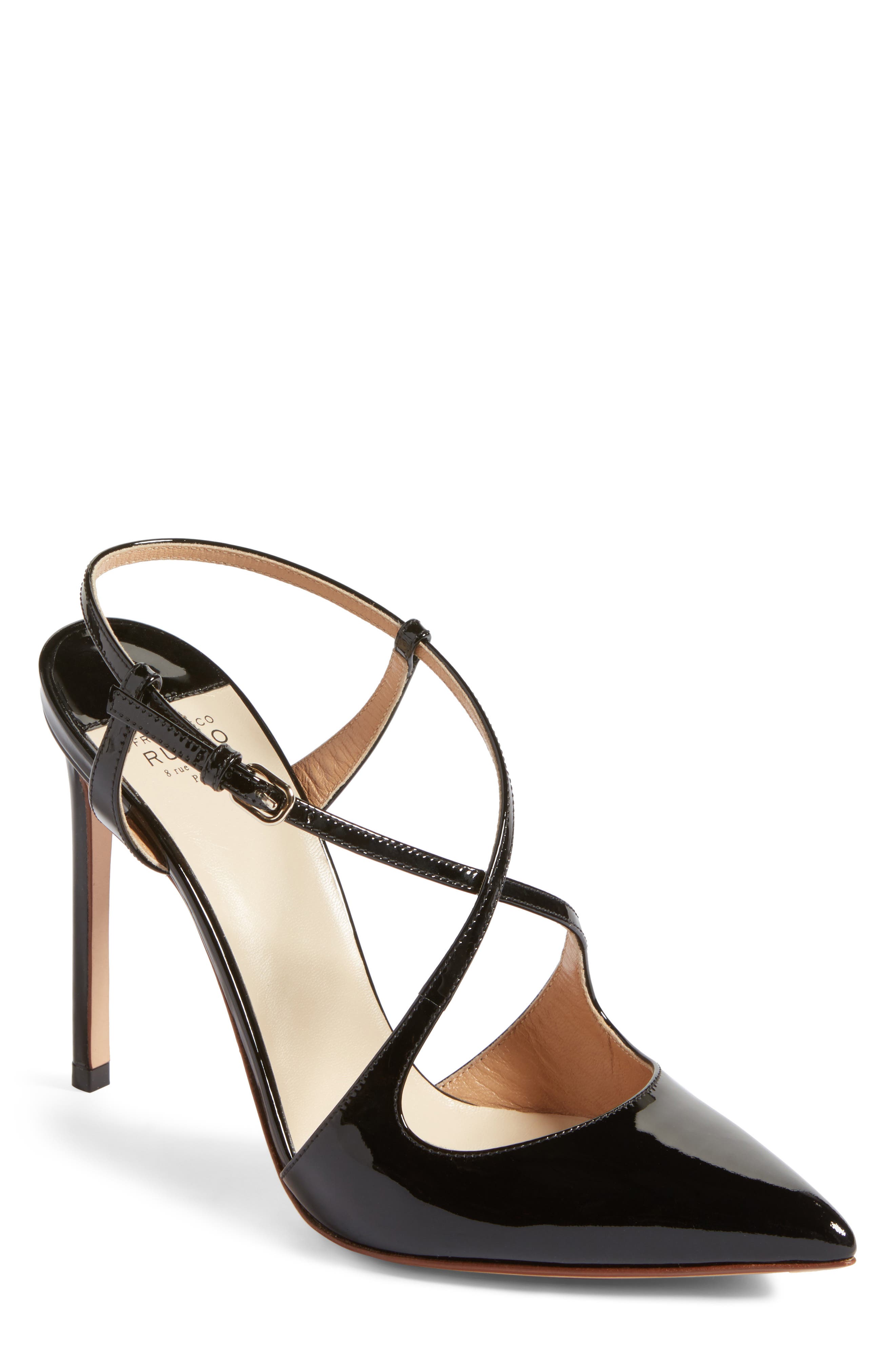 Francesco Russo Criss Cross Pump, Main, color, 