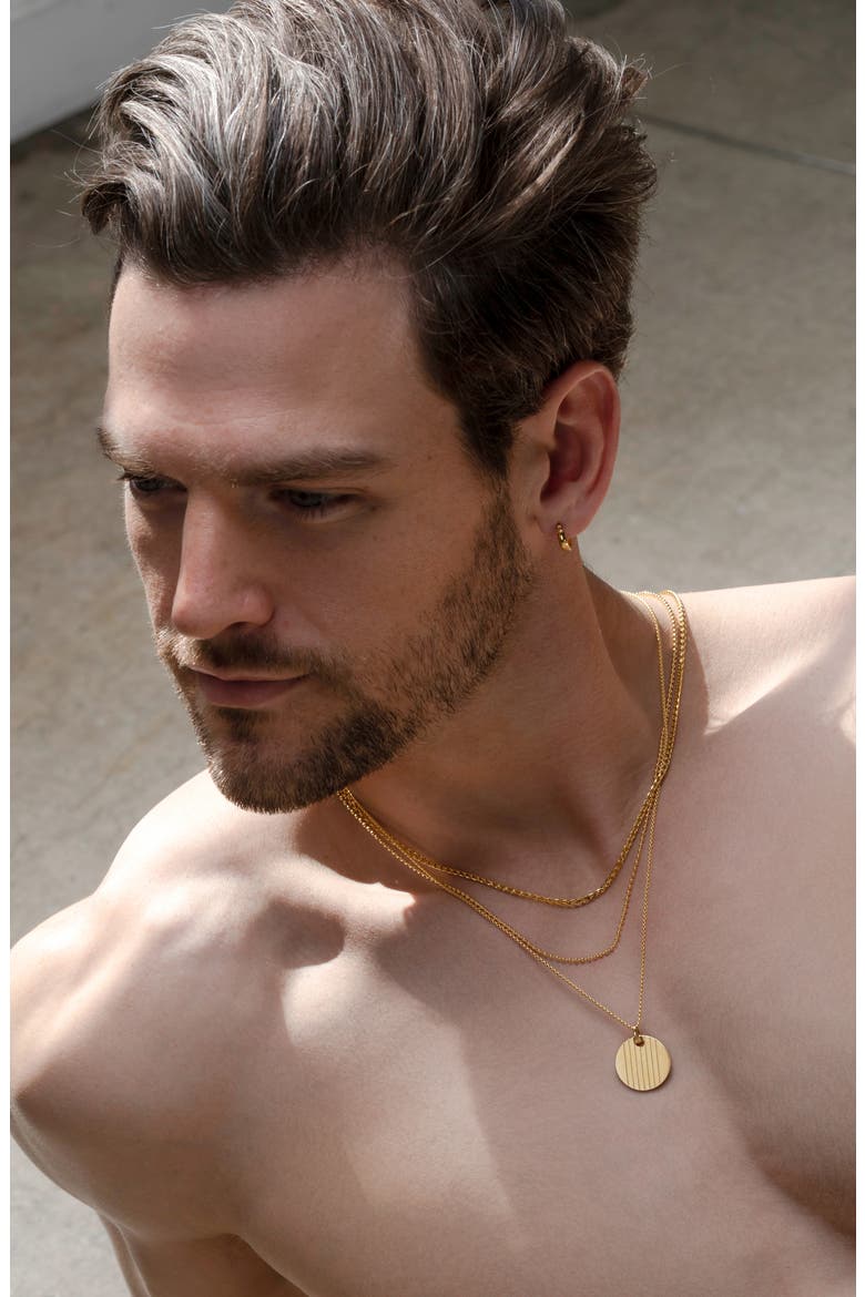 Men's 14K Gold Curb Chain Necklace (Nordstrom Exclusive), Alternate, color, 14K YELLOW GOLD