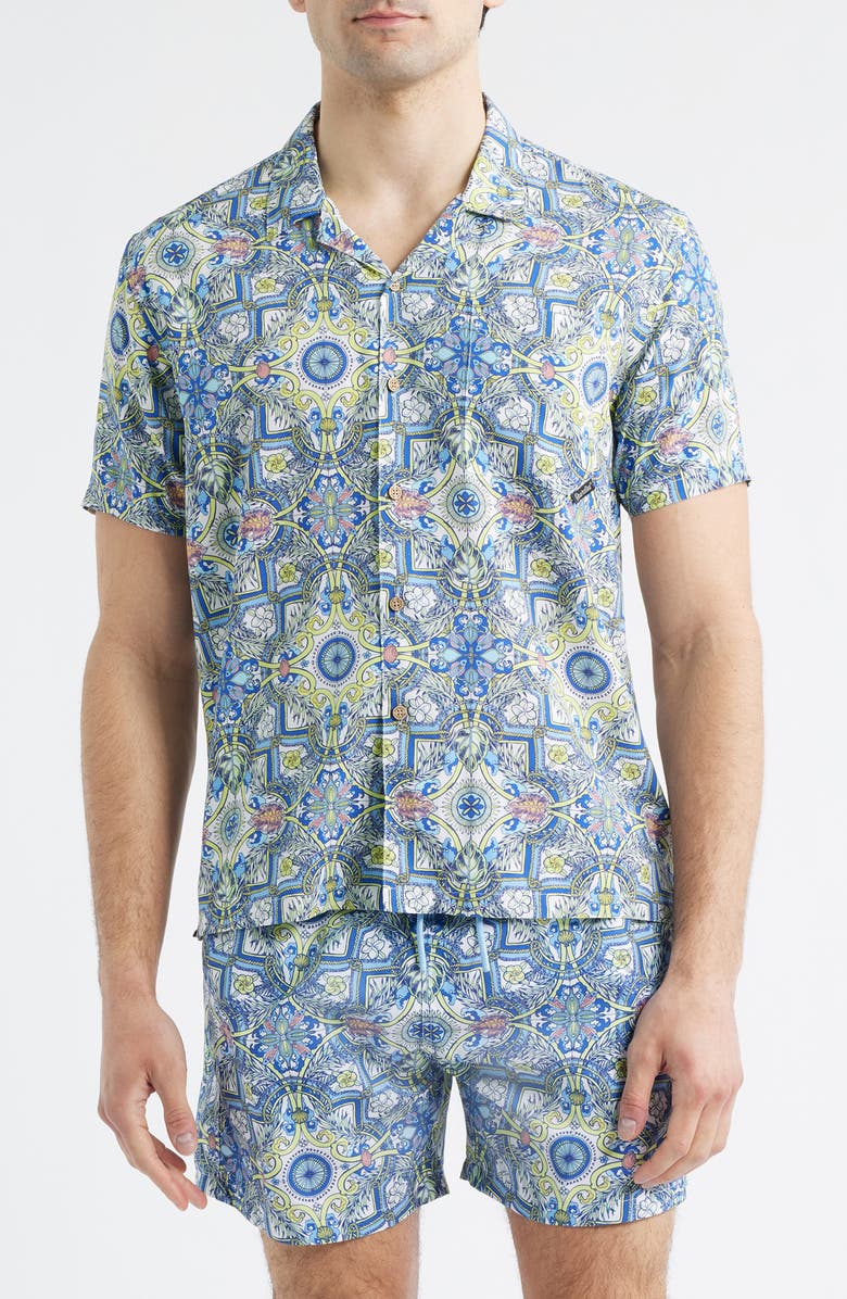 Boardies Print Camp Shirt, Main, color,