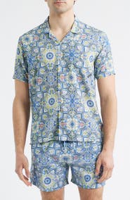 Boardies Print Camp Shirt
