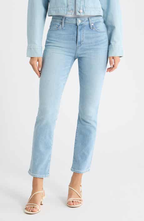 Cindy Ankle Slim Straight Leg Jeans