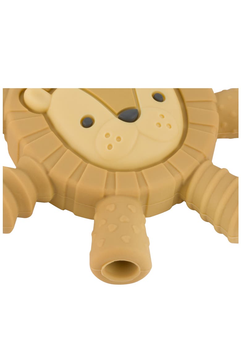 Kids' Molar Teether Lion, Alternate, color, YELLOW