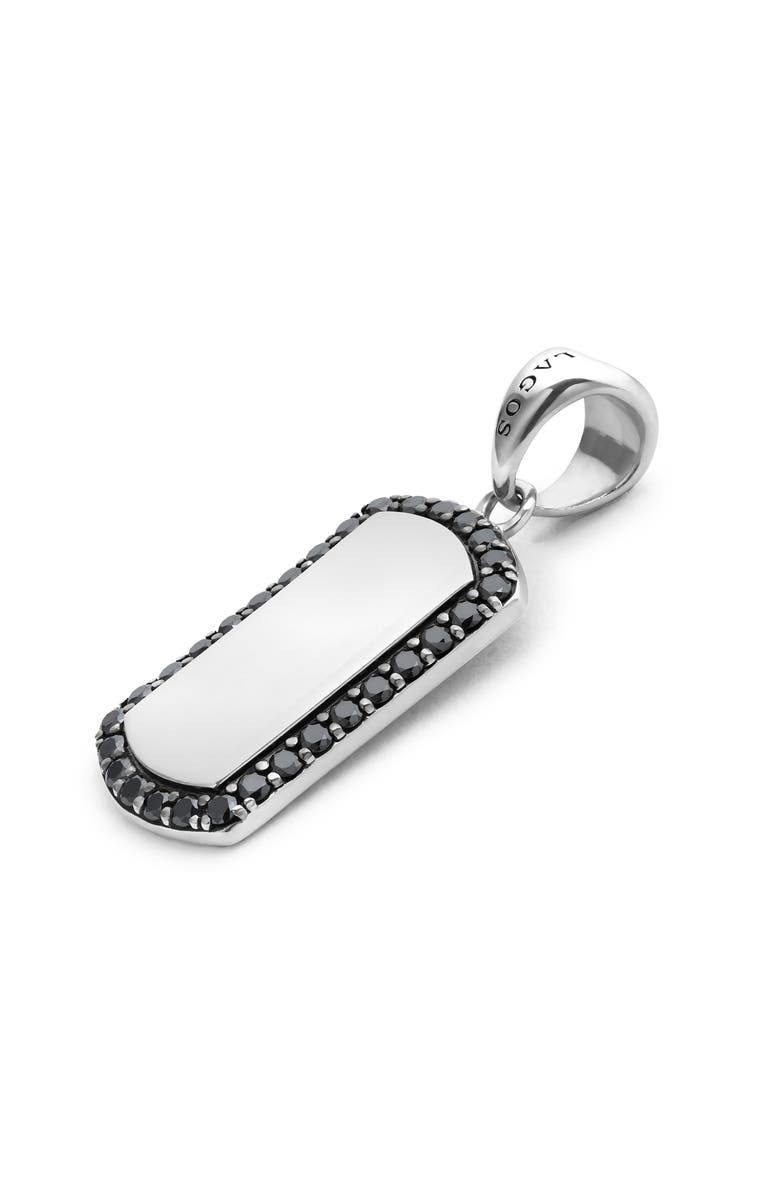 LAGOS Men's Anthem Diamond Tag Amulet, Alternate, color,