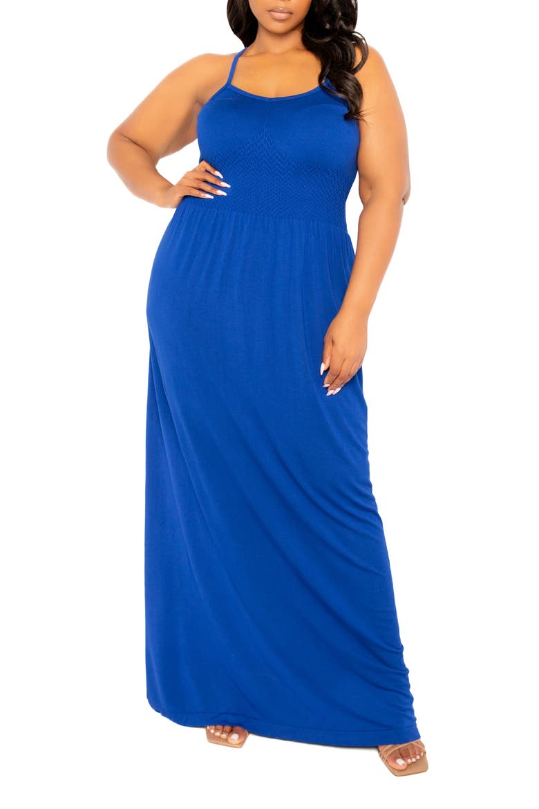 Seamless Maxi Dress, Main, color, ROYAL BLUE