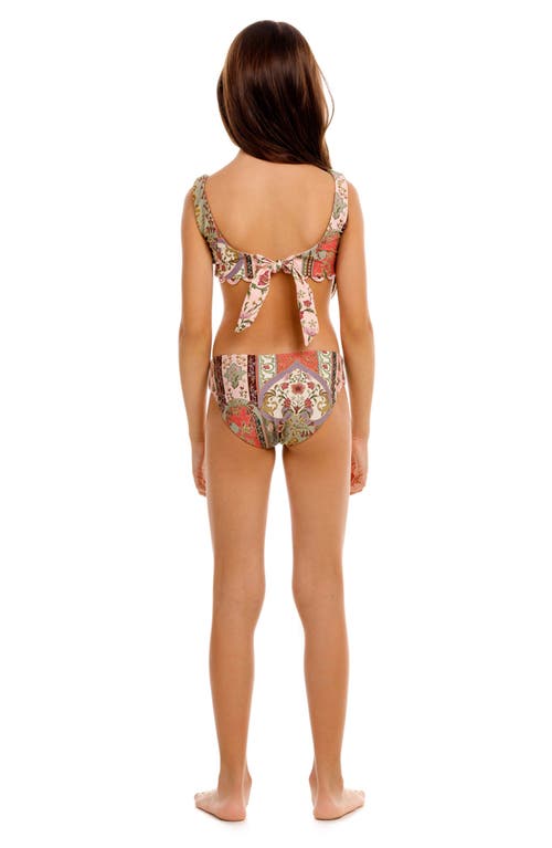 Agua Bendita Dolce Aura Two-piece Swimsuit In Brown