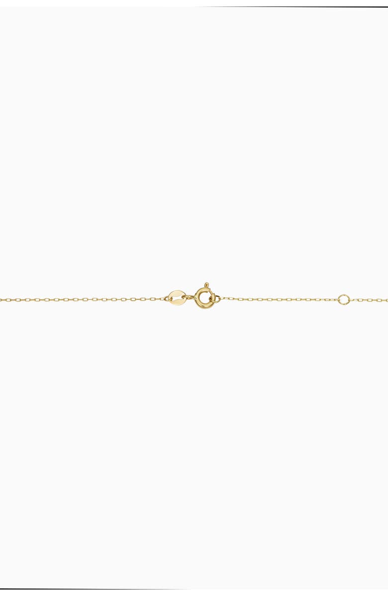 Oradina 14K Yellow Gold Love Cubed Necklace, Alternate, color, Yellow Gold