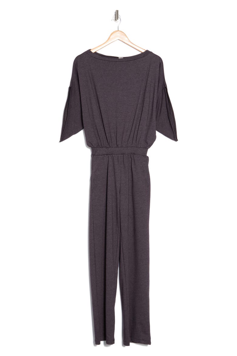 Raglan Sleeve Jumpsuit, Alternate, color, EGGPLANT