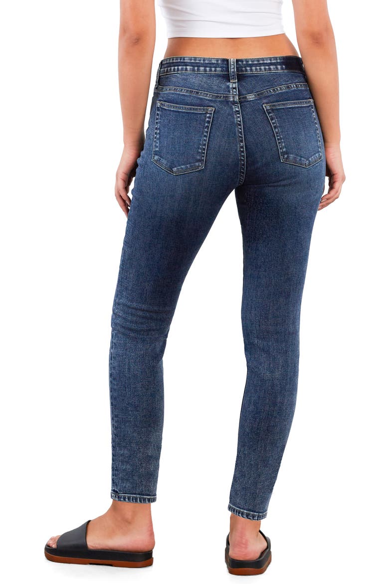 Mid Rise Ankle Skinny Jeans, Alternate, color, OUT OF TOWN BLUE