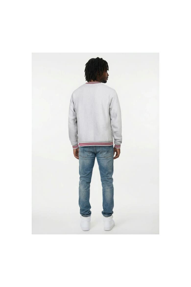 Men's Champion Heather Gray St. Louis Cardinals Reverse Weave Sweatshirt, Alternate, color, Heather Gray