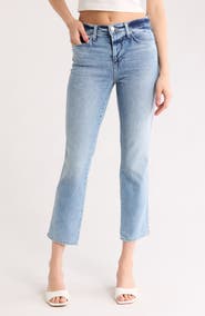 L'AGENCE Alexia High Waist Ankle Straight Leg Jeans