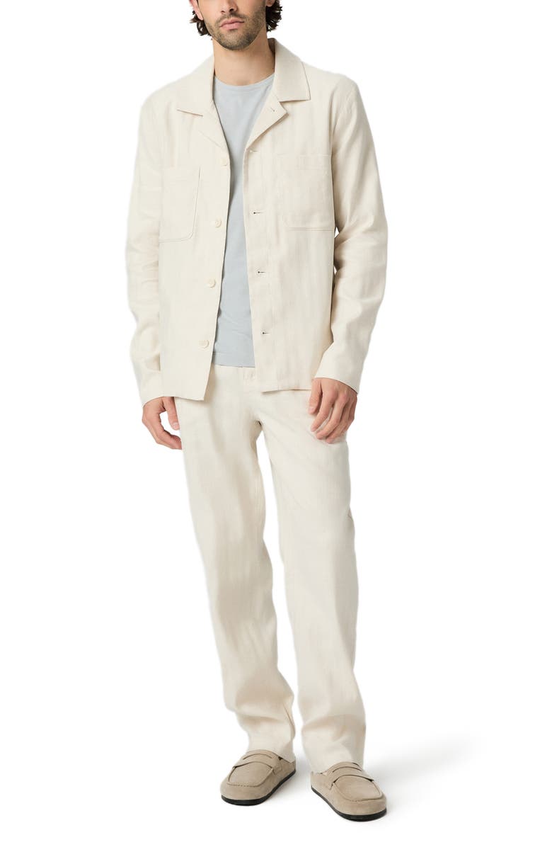 PAIGE Latigo Cotton Blend Jacket, Alternate, color, Fossil Herringbone