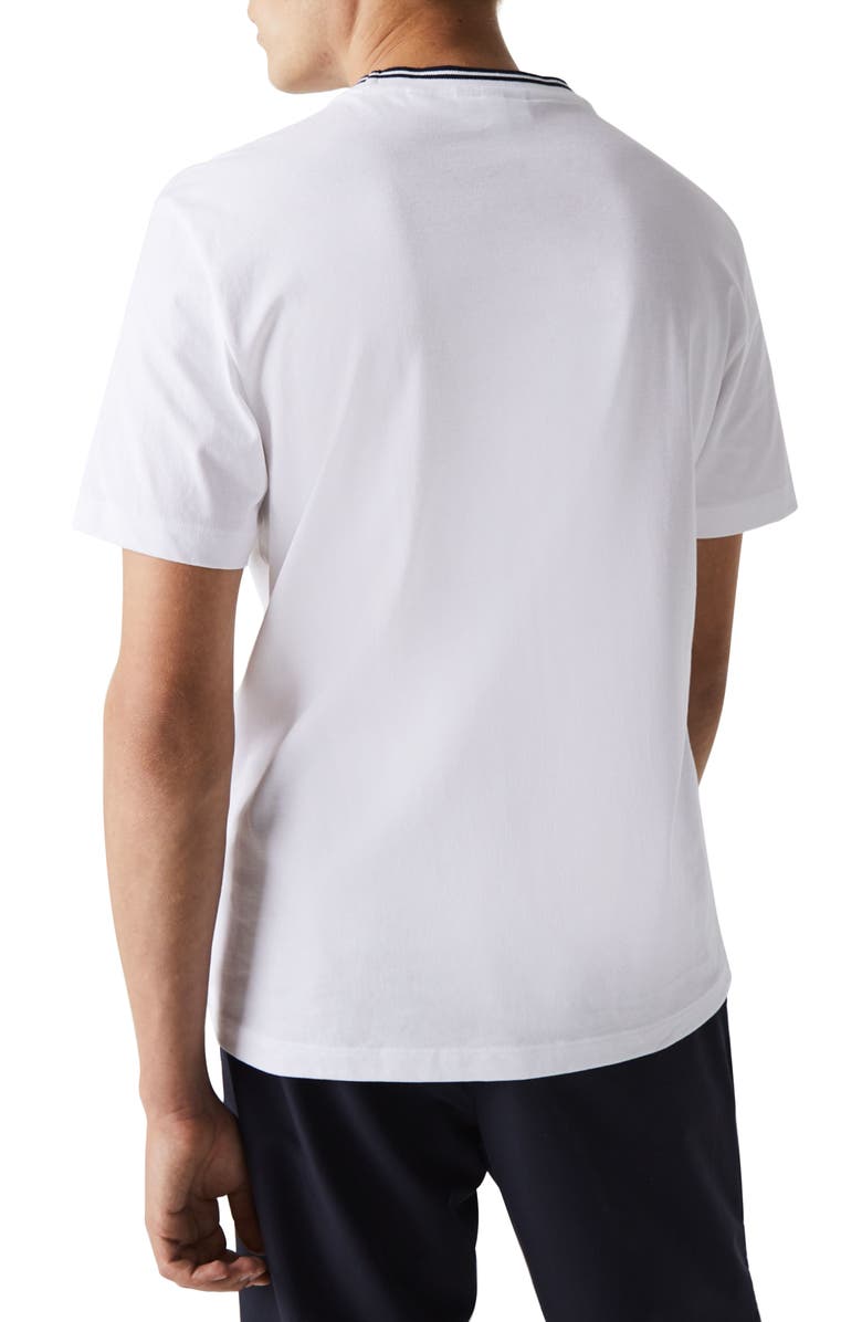 Lacoste Men's Logo Tipped T-Shirt, Alternate, color, 