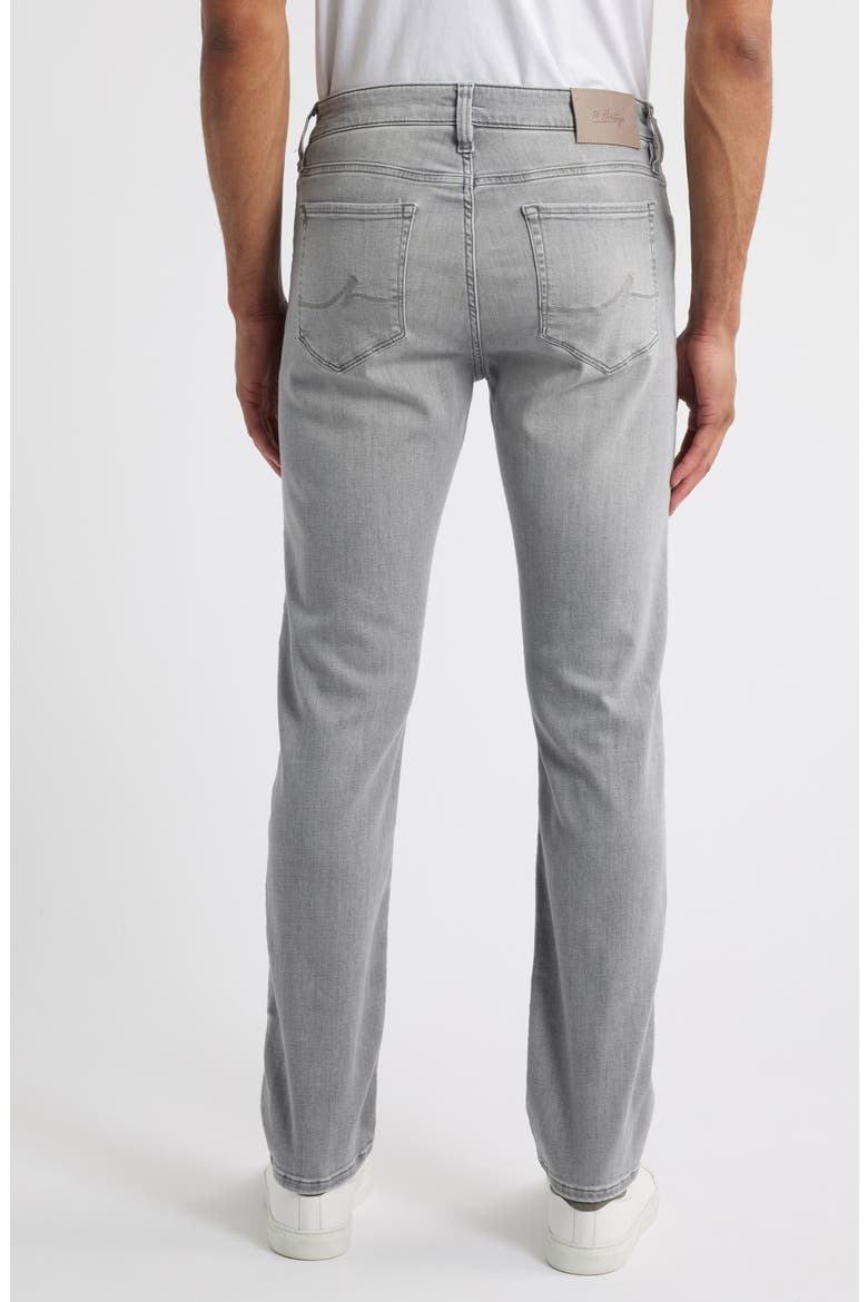 Courage Straight Leg Jeans, Alternate, color, LIGHT GREY ORGANIC ULTRA