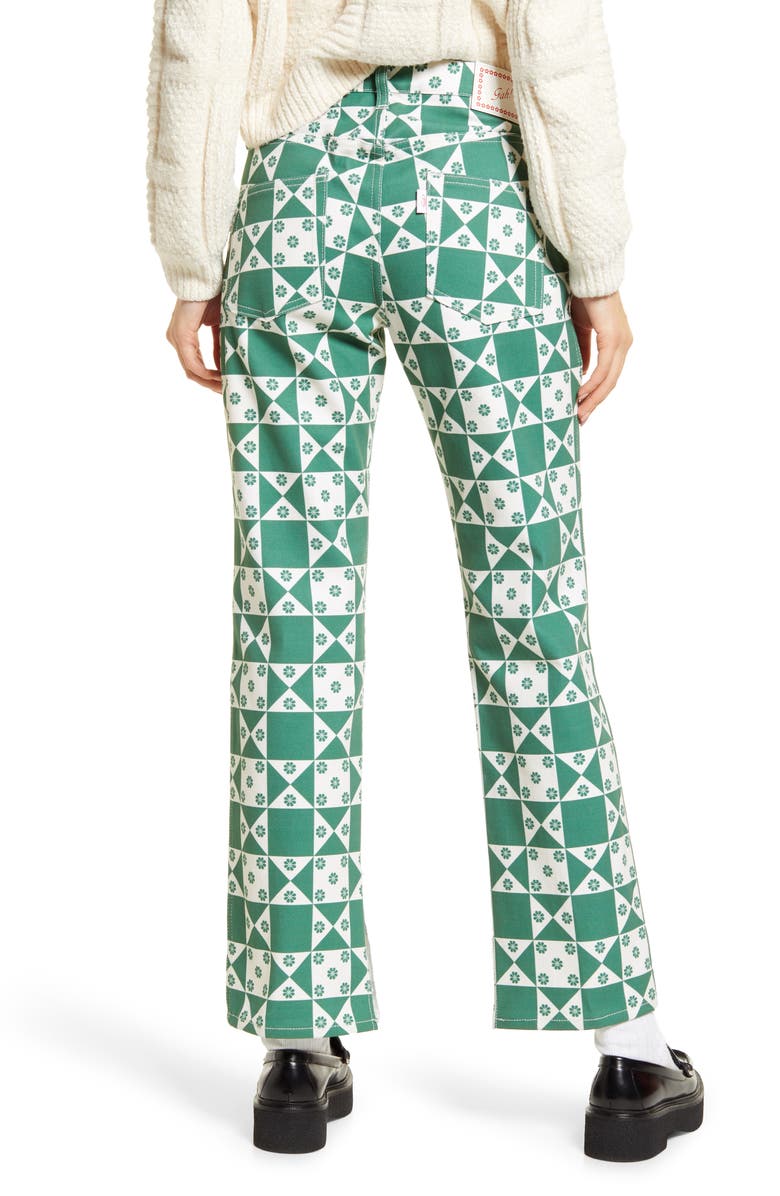 Lisa Says Gah Ellis Ankle Wide Leg Jeans, Alternate, color,