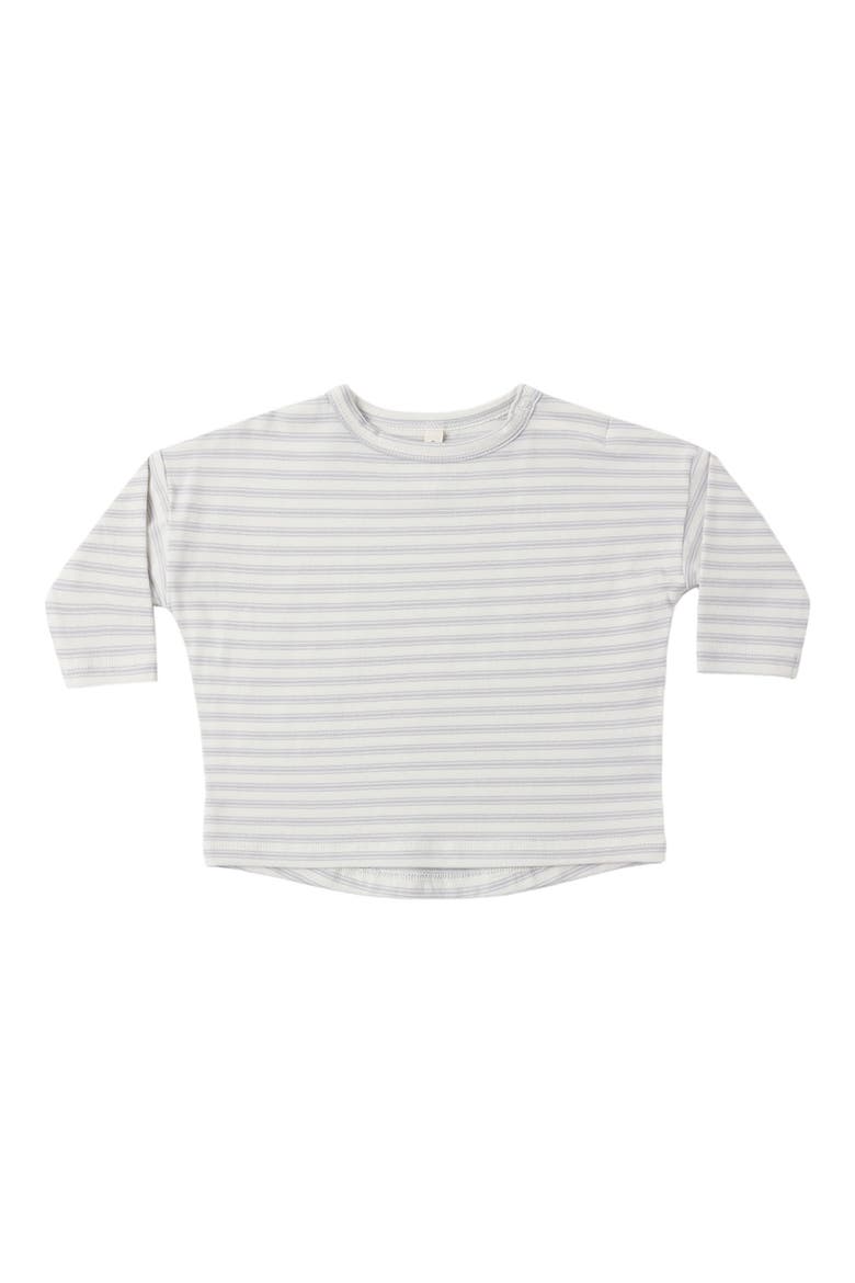 Kids' Striped Long Sleeve T-Shirt, Main, color, CLOUD