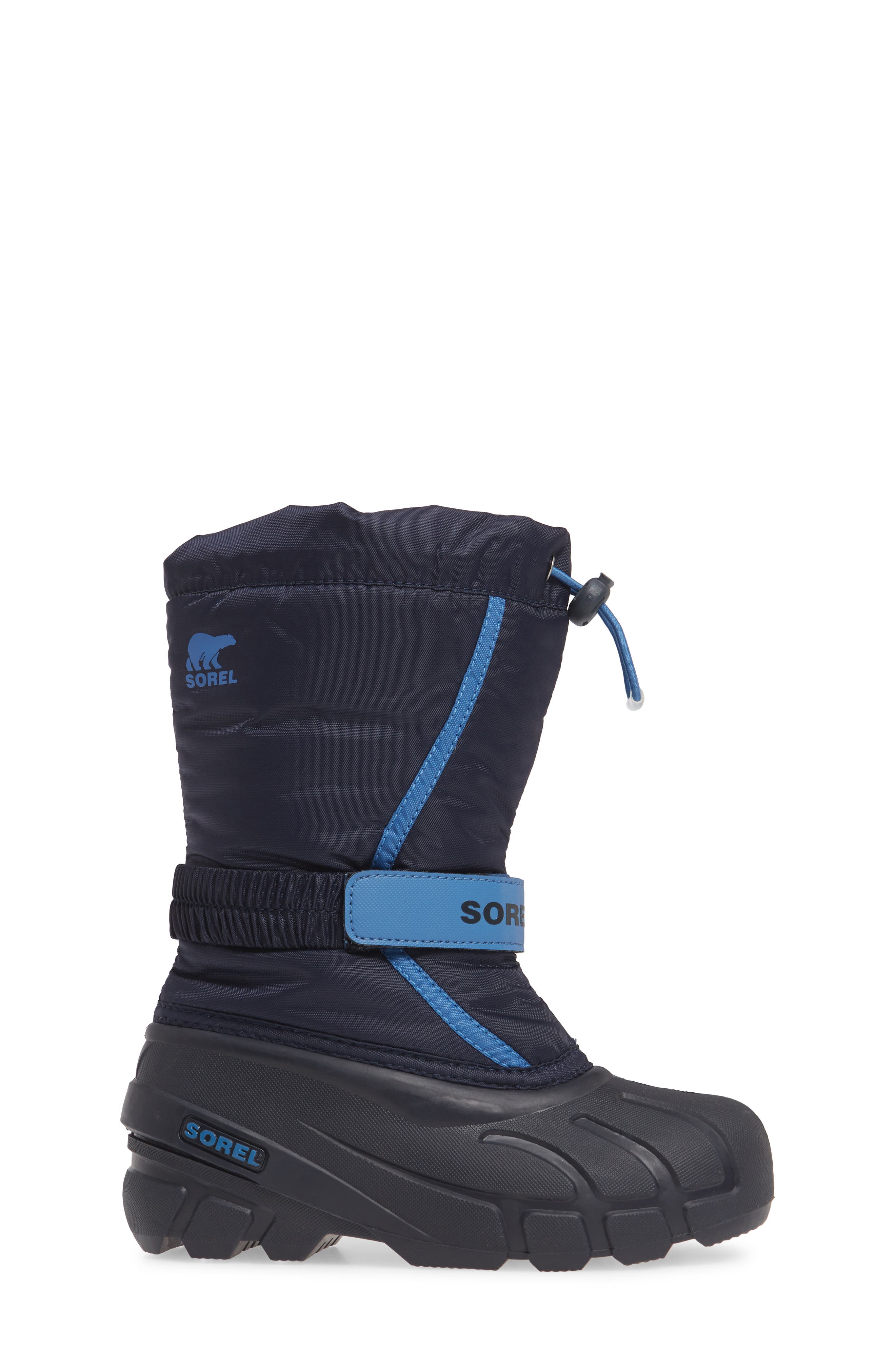 Kids' Flurry Weather Resistant Snow Boot, Alternate, color, COLLEGIATE NAVY