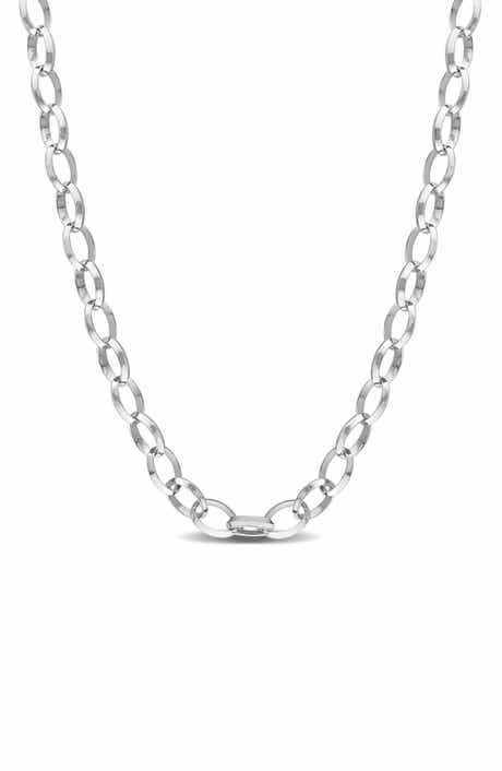 DELMAR Men's Rolo Chain Necklace