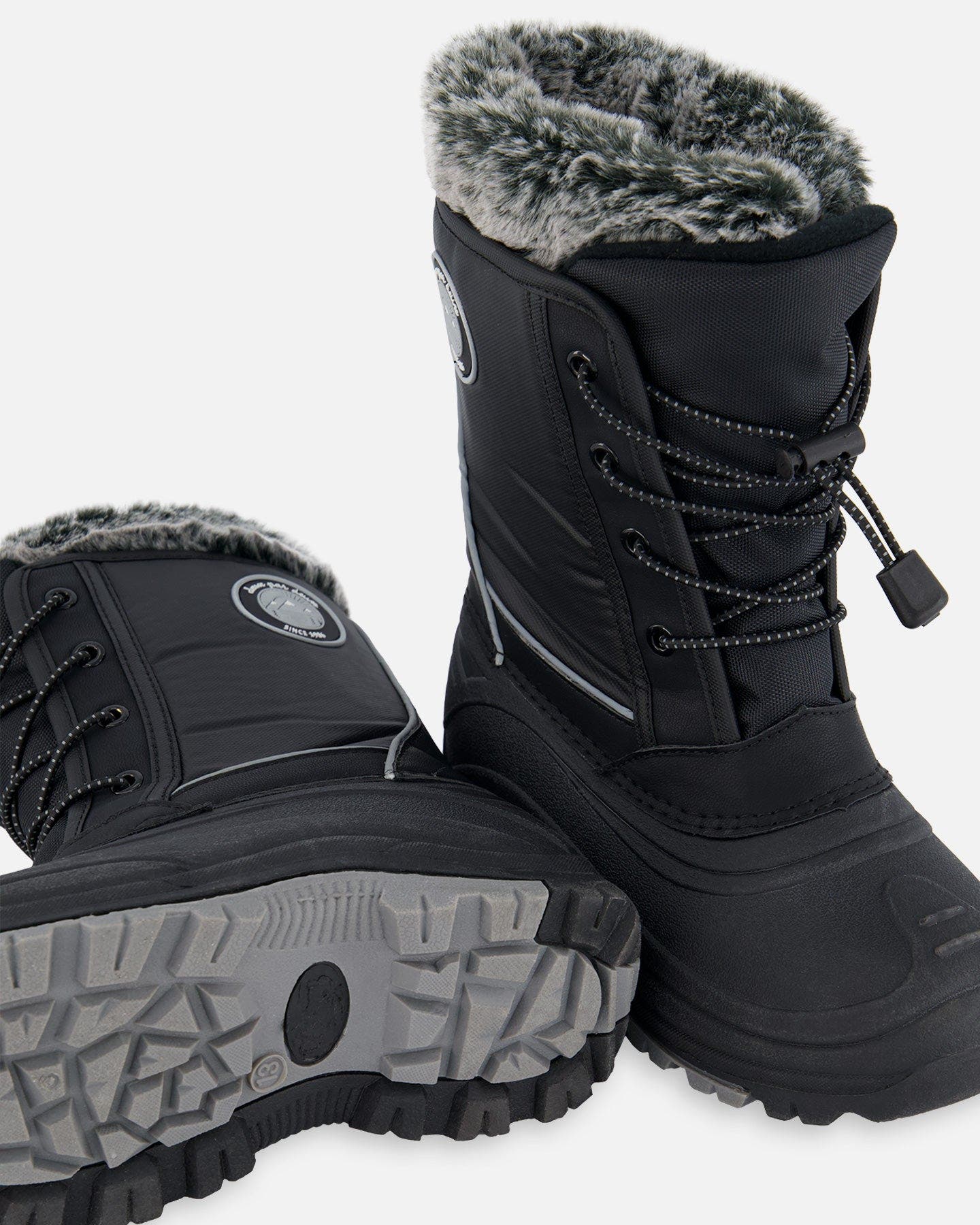 Kids Gender Inclusive Winter Boots with Removable Liner, Alternate, color, Black