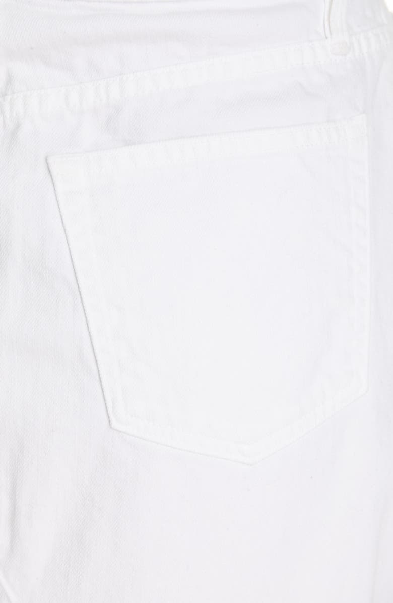 FRAME Cutoff Denim Miniskirt, Alternate, color, 