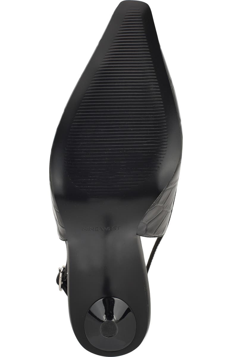 Nine West Orlanda Slingback Pointed Toe Pump, Alternate, color,