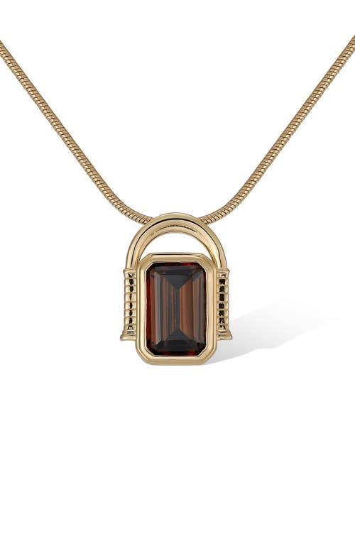 Rc Retro Chic Olympieion Necklace In Gold