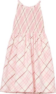 Burberry Check Cotton Dress