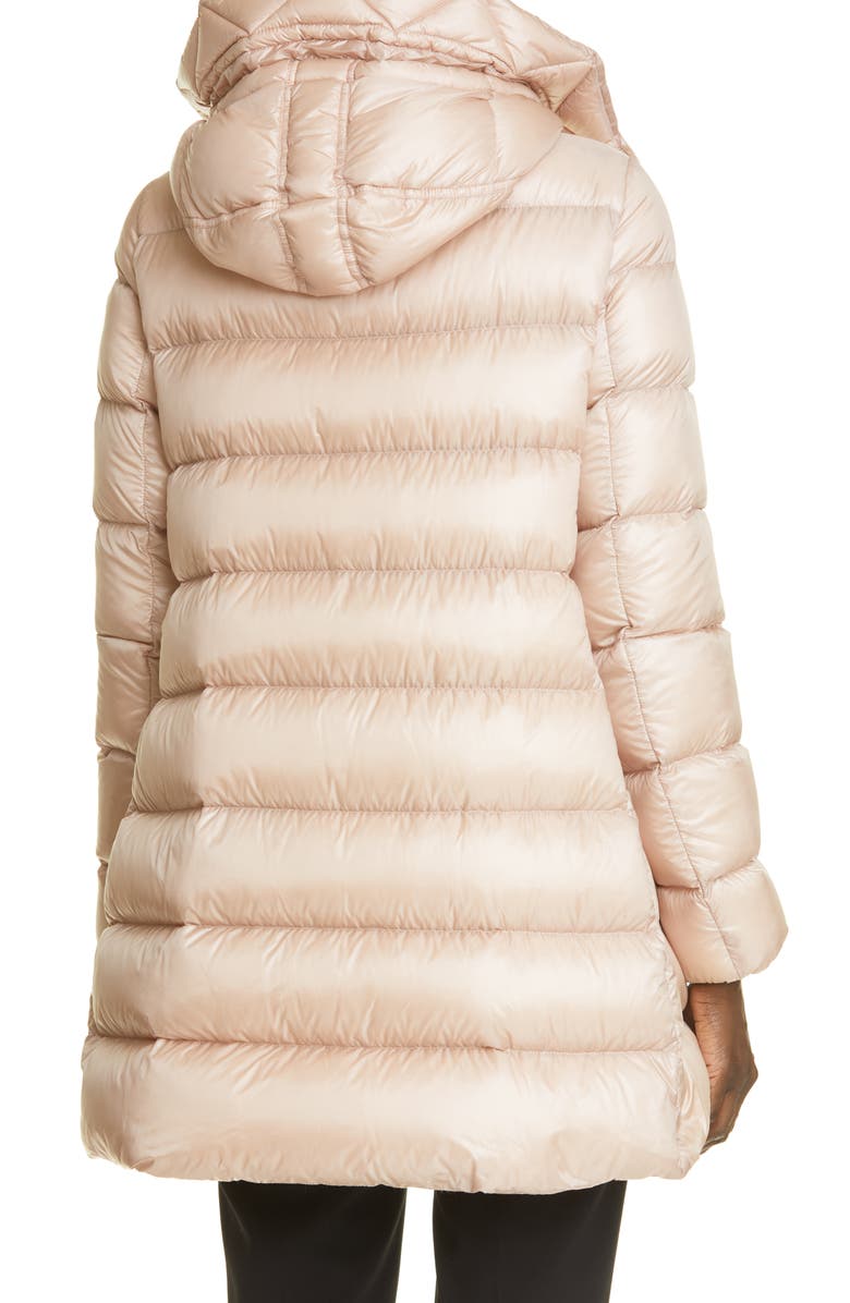 Moncler Suyen Water Resistant Hooded Down Puffer Coat, Alternate, color, 