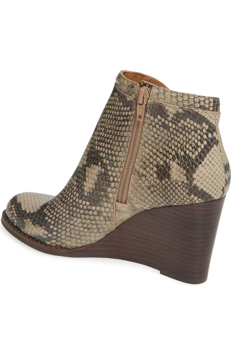 Lucky Brand Yimina Wedge Bootie, Alternate, color,