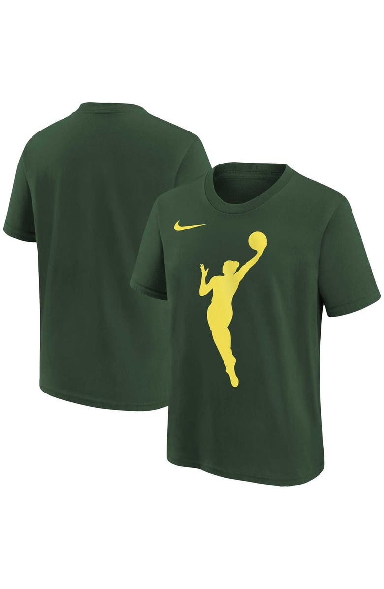 Nike Unisex Nike Hunter Green WNBA Logowoman T-Shirt, Main, color, 