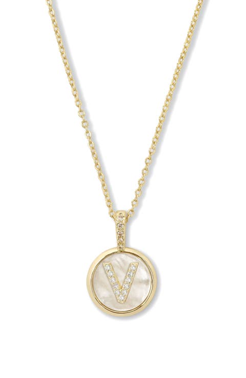 Baby Love Letters Initial Pendant Necklace