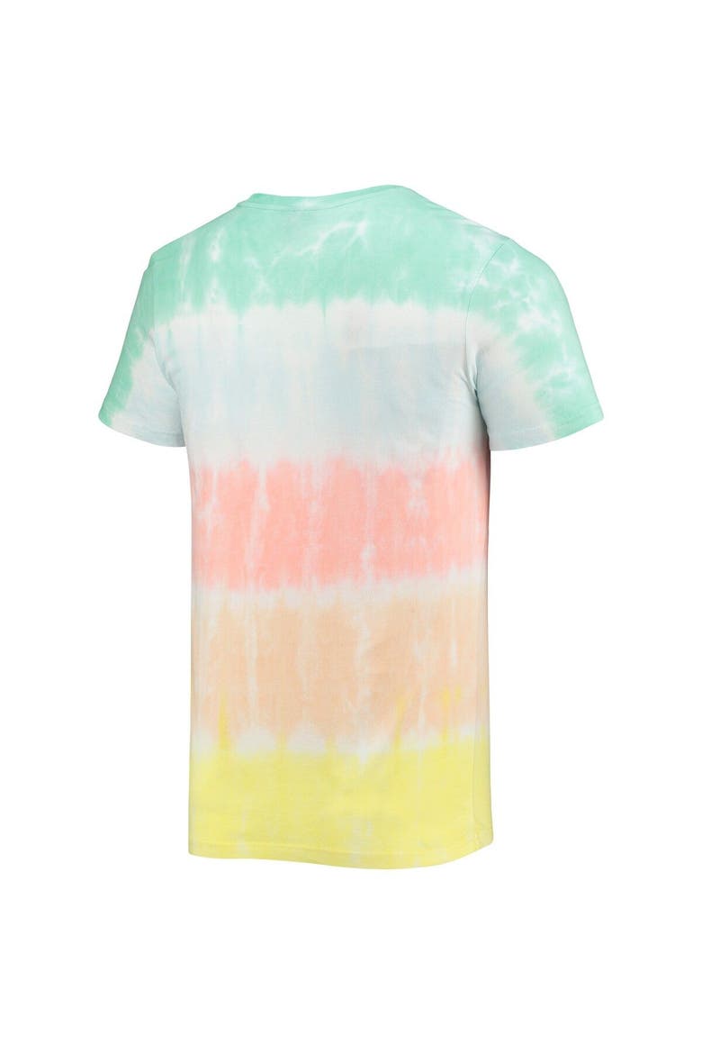 Mint/Coral WNBA Logowoman Pride Tie-Dye T-Shirt, Alternate, color, Mint