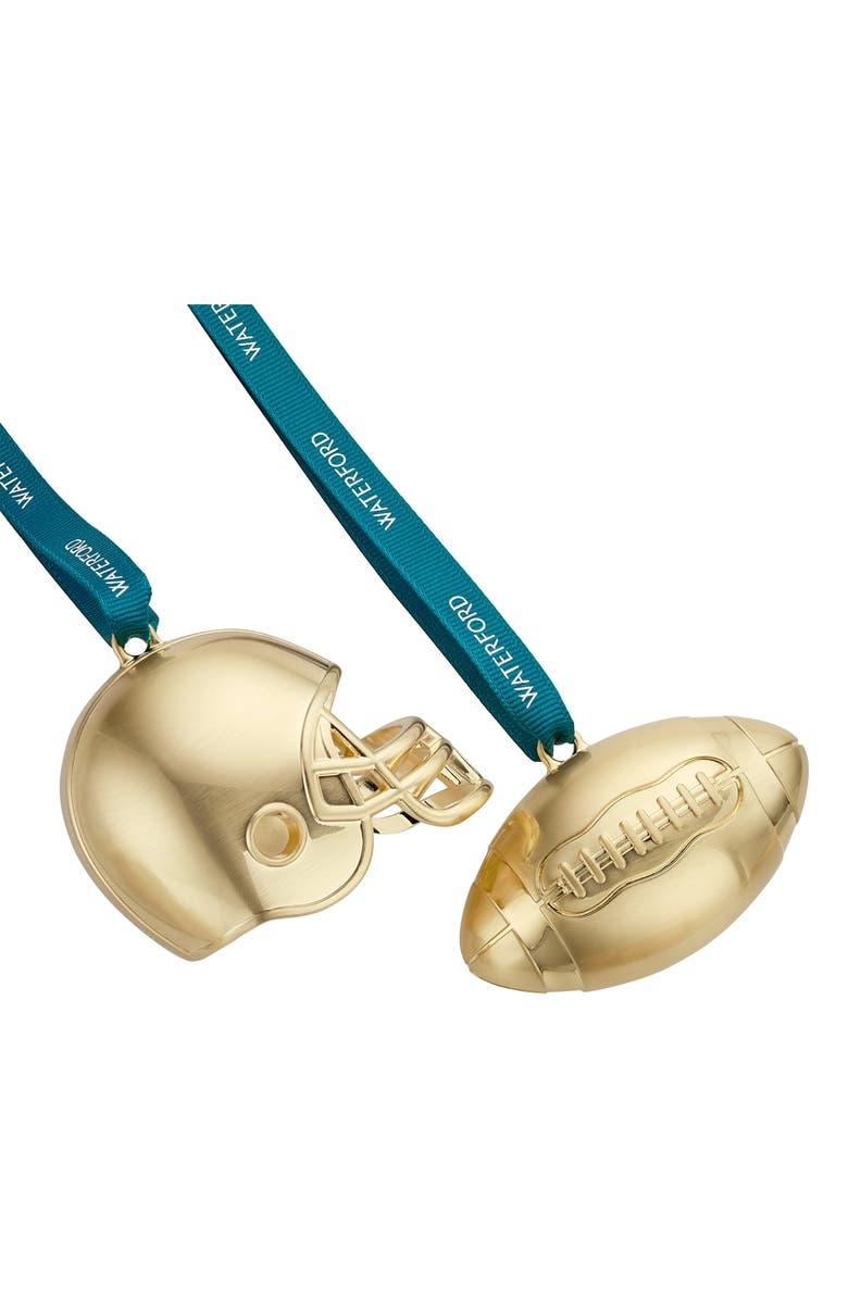 Waterford Football Golden Ornament, Alternate, color, Gold