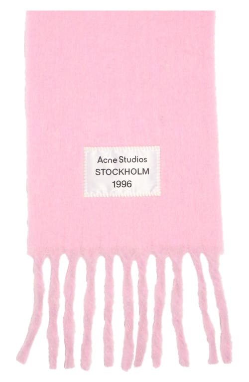 Acne Studios Volly Alpaca & Wool Blend Fringe Scarf