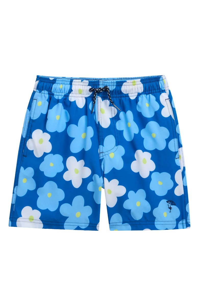 Shade Critters Kids' Daisy Swim Trunks, Main, color, Blue