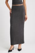 ARTLESS FOREVER Eloise Back Slit Maxi Skirt