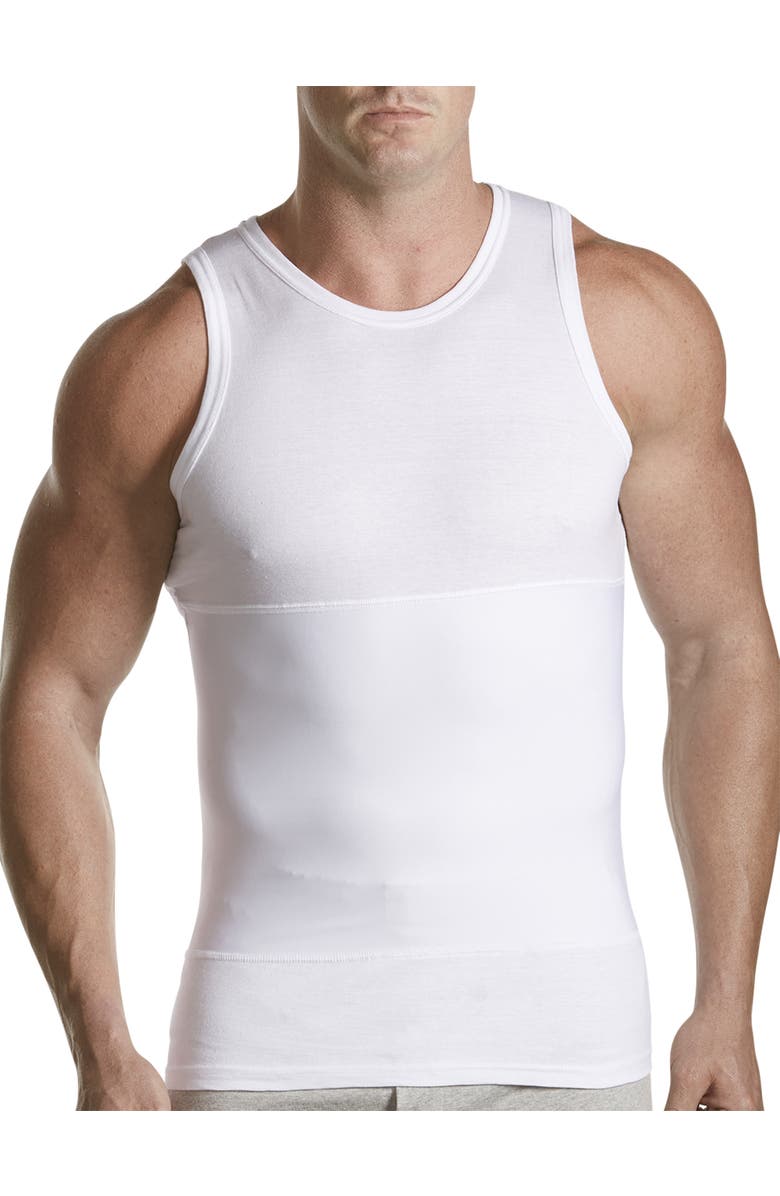 Harbor Bay by DXL Shapewear Tank T-Shirt, Main, color, White