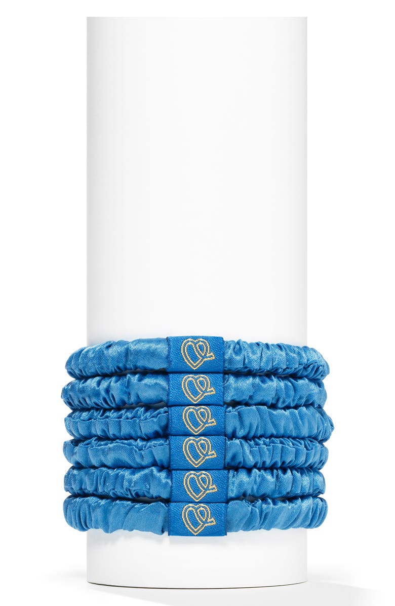 SILKE London Cleopatra Silk Hair Ties, Alternate, color,