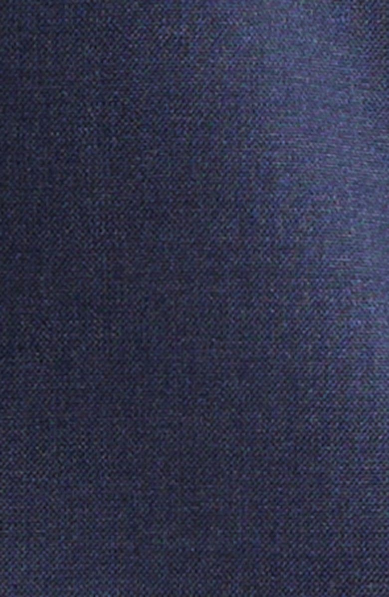 J. Mueser Waverly Indigo High Twist Virgin Wool Suit, Alternate, color, Slate Blue