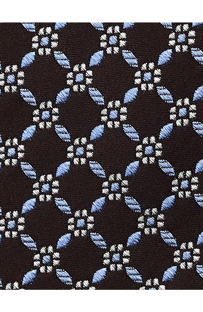 Michael Kors Brooke Floral Tie, Alternate, color, Brown